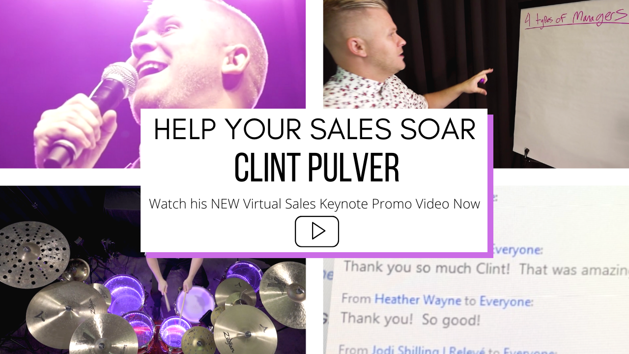 Help your sales soar! New Virtual Keynote from Clint Pulver