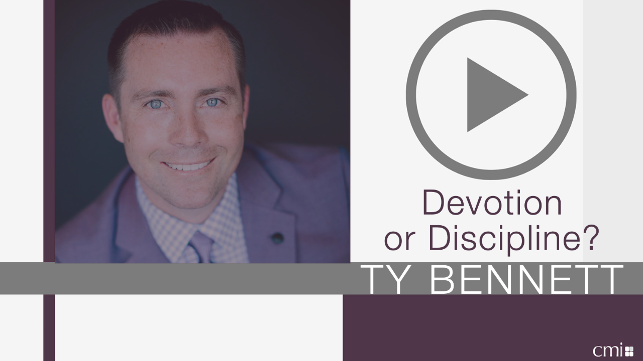 Ty Bennett - Devotion or Discipline